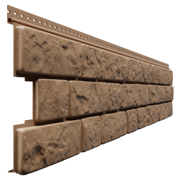 Фасадная панель Docke BERGART под камень Лесной фундук купить в Королёве