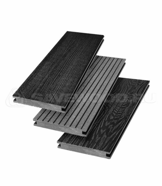 Террасная доска SW Fraxinus (R) полнотелая «SaveWood» Черный купить в Королёве