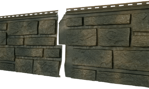 Фасадная панель Ю-пласт Стоун Хаус S-Lock Таганай таёжный купить в Королёве