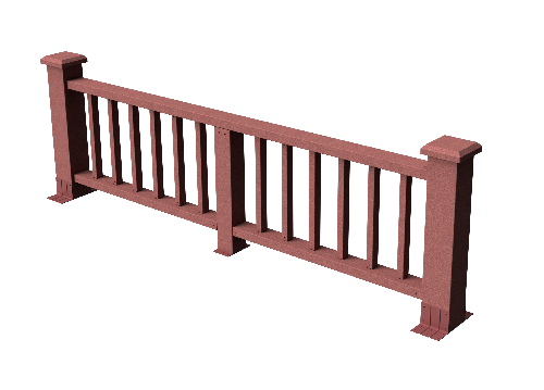 Ограждения декоративное ДПК GRINDERDECO Троя мербау купить в Королёве