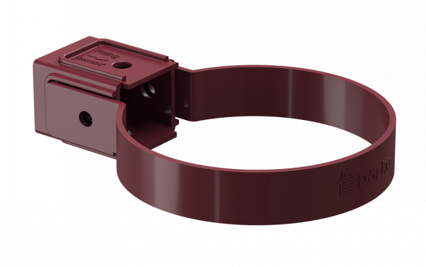 Хомут универсальный ПВХ Docke STANDART красный купить в Королёве