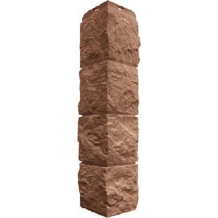 Угол наружный Альта-Профиль Туф ЭКО Терракотовый купить в Королёве