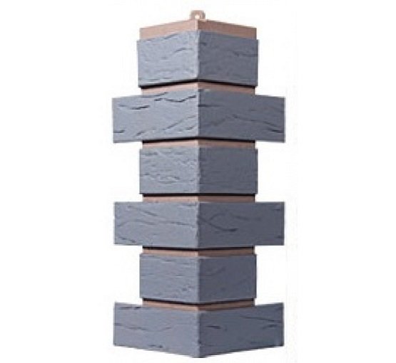 Угол T-Сайдинг-Кирпич Саман Серый купить в Королёве