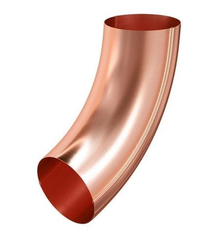 Водосток Aquasistem, система 150/100 - Колено трубы медное купить в Королёве