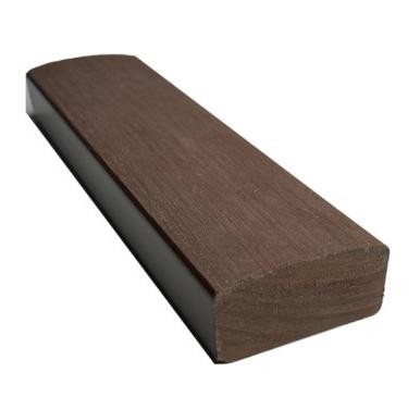 Лавочный брус Ecodecking Некст полнотелый брашированный 70х35 шоколад (под заказ) купить в Королёве