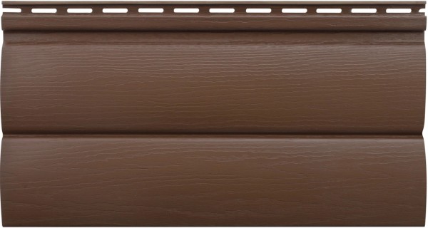 Сайдинг "blockhouse" под бревно, Акриловый Премиум ВН-03, орех тёмный купить в Королёве