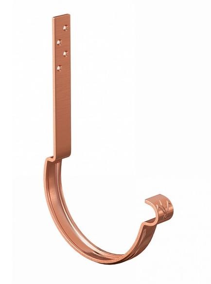 Водосток Aquasistem, система 125x90 - Крюк крепления длинный медный d125мм купить в Королёве