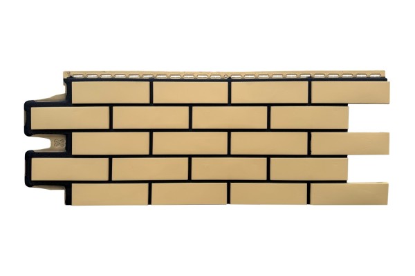 ФП Grand Line клинкерный кирпич ПРЕМИУМ Песочный (шов RAL 9005) купить в Королёве