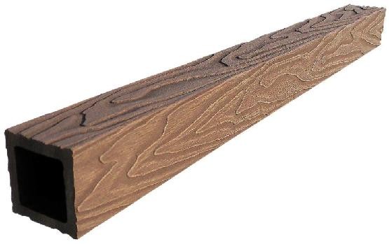 Балясина ДПК 3D GardenParkett фактура дерева Светло-коричневый купить в Королёве