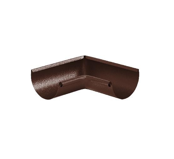 Водосток Aquasistem, Система 150/100 - Угол желоба, внутренний 90° RAL 8017 Коричневый matt купить в Королёве