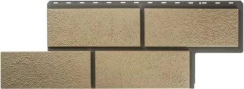 Фасадная панель Альта-Профиль Неаполитанский камень - Слоновая Кость купить в Королёве