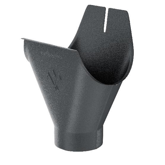 Водосток Aquasistem, Система 150/100 - Воронка желоба RR 23 Маренго matt купить в Королёве