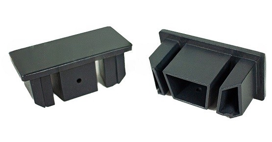 Заглушка для перил торцевая из алюминия GardenParkett Графит купить в Королёве