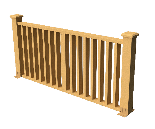 Ограждения декоративное ДПК GRINDERDECO  Риальто песчаник купить в Королёве