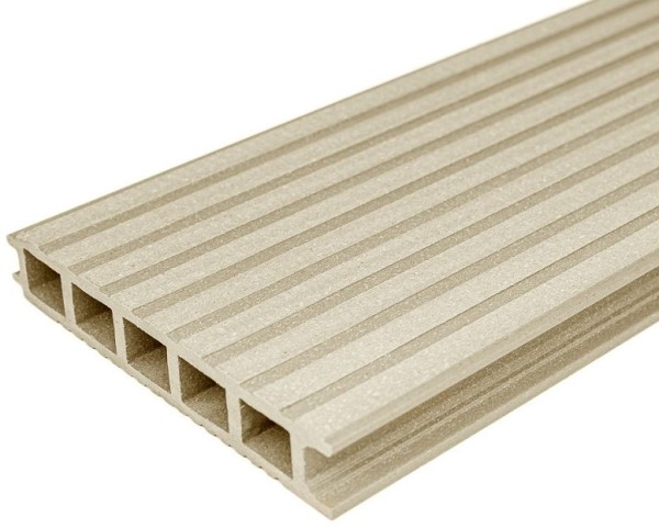 Террасная доска из ДПК бесшовная holzhof, Слоновая кость купить в Королёве