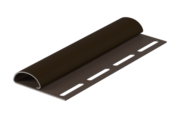 Финишная планка для сайдинга Элит, Коричневая купить в Королёве