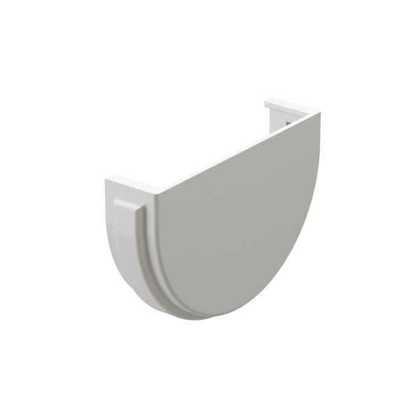 Заглушка желоба Docke Premium ПВХ - Пломбир купить в Королёве