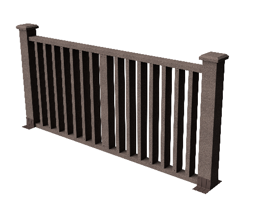 Ограждения декоративное ДПК GRINDERDECO Риальто венге купить в Королёве