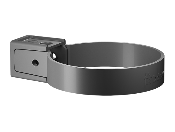 Хомут универсальный для водосточной трубы Docke Premium Графит купить в Королёве