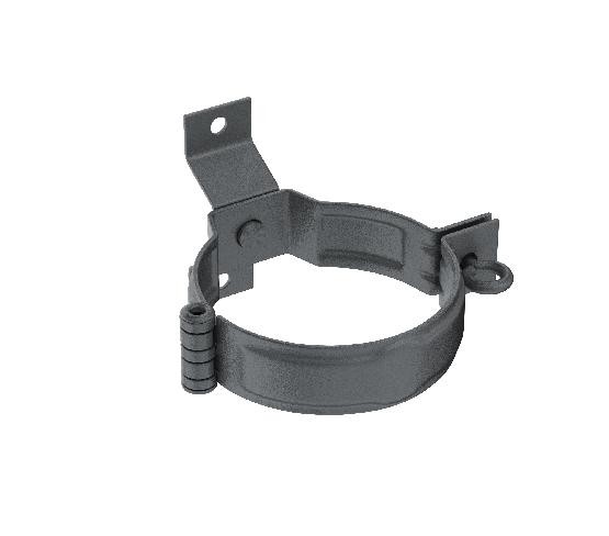 Водосток Aquasistem, Система 150/100 - Декоративный хомут трубы под дерево с комплектом крепления RR 23 Маренго matt купить в Королёве