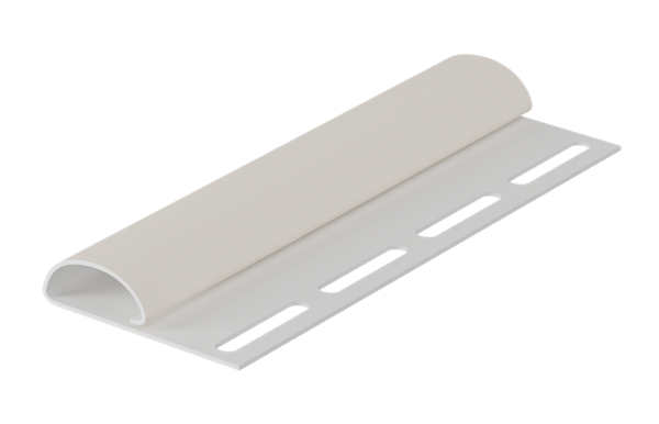 Финишная планка для сайдинга Элит, Белая купить в Королёве
