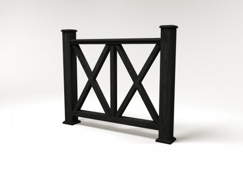 Ограждение из ДПК FG7 кварц купить в Королёве