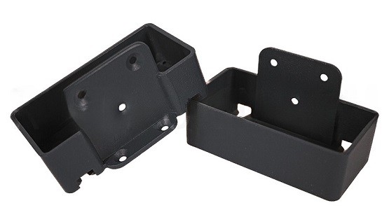 Крепление перил прямое из алюминия GardenParkett Графит купить в Королёве