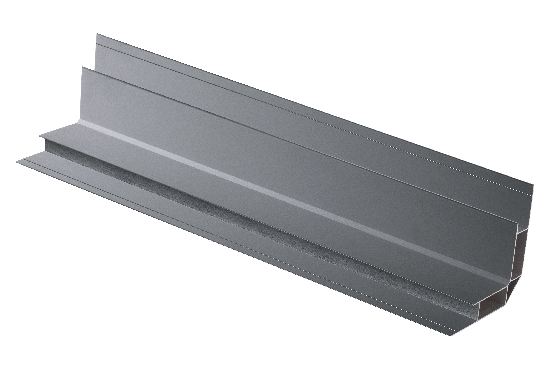 Угловой элемент внутренний,алюминиевый, серый купить в Королёве