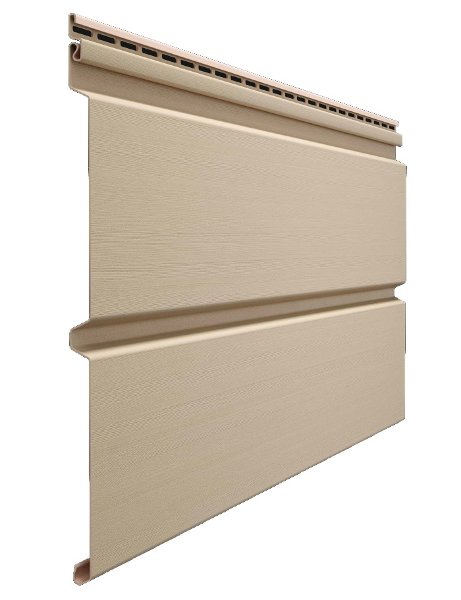 Виниловый сайдинг docke (дёке) - профиль D6S крем-брюле купить в Королёве