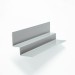 Профиль внутренний угол алюминиевый (матовый) 3м купить в Королёве